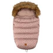Buddy & Hope Winter Prikket Kørepose Pink Mauve | Lyserød | 0-3