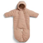 Elodie 2-i-1 Baby Overall Pink Bouclé | Lyserød | 0-3