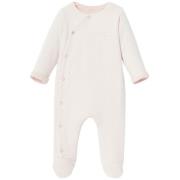 Absorba Stribet Pyjamas Med Fødder Powdery Pink | Lyserød | 6 months