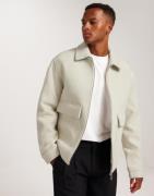 Calvin Klein Jeans Wool Blend Jacket Jakker Beige