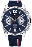 Tommy Hilfiger Herreur 1791476 Blå/Gummi Ø46 mm