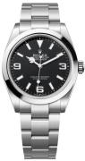 Rolex Herreur 224270-0001 Explorer Sort/Stål Ø40 mm