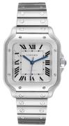 Cartier Herreur WSSA0029 Santos De Hvid/Stål