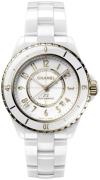 Chanel Dameur H9540 J12 Hvid/Keramik Ø38 mm