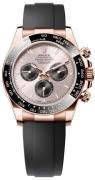 Rolex Herreur 126515LN-0006 Cosmograph Daytona Rosa guldfarvet/Gummi