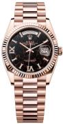 Rolex Herreur 128235-0041 Day-Date 36 Brun/18 karat rosa guld Ø36 mm