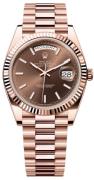 Rolex Herreur 228235-0053 Day-Date 40 Brun/18 karat rosa guld Ø40 mm