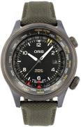 Oris Herreur 01 793 7775 8734-SET Propilot Sort/Tekstil Ø47 mm