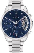 Tommy Hilfiger Herreur 1710448 Baker Blå/Stål Ø44 mm