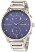 Tommy Hilfiger Herreur 1791575 Chase Blå/Stål Ø44 mm