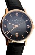 Certina Dameur C035.407.36.087.00 DS Caimano Grå/Læder Ø39 mm