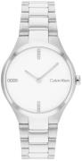 Calvin Klein Dameur 25200332 Admire Hvid/Stål Ø36 mm