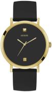 Guess Herreur W1264G1 Sort/Gummi Ø44 mm