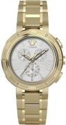 Versace Herreur VE2H00621 V Extreme Hvid/Gul guldtonet stål Ø46 mm