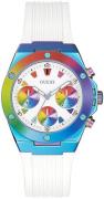 Guess Dameur GW0030L6 Athena Hvid/Gummi Ø39 mm