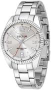 Sector 240 Herreur R3253476003 Sølvfarvet/Stål Ø41 mm