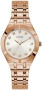 Guess Dameur GW0114L3 Sølvfarvet/Rosaguldtonet stål Ø36 mm