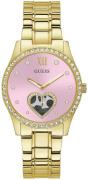 Guess Dameur GW0380L2 Trend Rosa/Gul guldtonet stål Ø38 mm