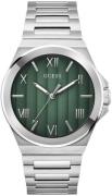 Guess Herreur GW0789G1 Vinyl Grøn/Stål Ø44 mm