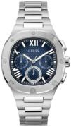 Guess Herreur GW0572G1 Headline Blå/Stål Ø42 mm