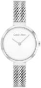 Calvin Klein Dameur 1681243 Timeless Hvid/Stål Ø28 mm