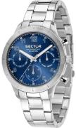 Sector 270 Herreur R3253578012 Blå/Stål Ø41 mm