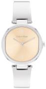 Calvin Klein Dameur 25200311 Elevated Rosa guldfarvet/Stål Ø30 mm