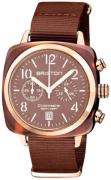 Briston Herreur 20140.PRAT.37.NTCH Classic Brun/Tekstil