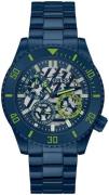 Guess Herreur GW0488G4 Multifunction Blå/Stål Ø45 mm