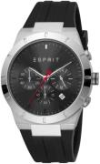 Esprit Herreur ES1G205P0025 Anderson Sort/Gummi Ø43 mm