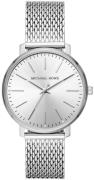 Michael Kors Dameur MK4338 Pyper Sølvfarvet/Stål Ø38 mm