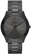 Michael Kors Herreur MK8507 Slim Runway Sort/Stål Ø44 mm