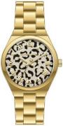 Michael Kors Dameur MK7500 Lennox Flerfarvet/Gul guldtonet stål Ø37