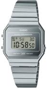 Casio A700WEV-7AEF Iconic Sølvfarvet/Stål Ø35.5 mm