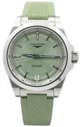 Longines Dameur L3.430.4.02.9 Conquest Grøn/Gummi Ø34 mm