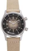Longines Dameur L3.374.4.30.2 Legend Diver Beige/Læder Ø36 mm