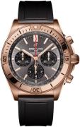 Breitling Herreur RB0134101B1S1 Chronomat B01 42 Grå/Gummi Ø42 mm
