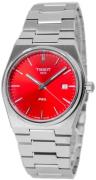 Tissot Herreur T137.410.11.421.00 PRX Rød/Stål Ø40 mm