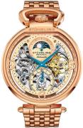 Stührling Original Herreur 4032.3 Modena Rosaguldtonet stål Ø46 mm