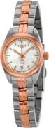 Tissot Dameur T101.010.22.111.01 Pr 100 Hvid/Rosaguldtonet stål Ø25