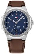 Tommy Hilfiger Herreur 1791645 Blå/Læder Ø44 mm