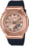 Casio Dameur GM-S2110PG-1A4ER G-Shock Rosa guldfarvet/Gummi Ø40 mm