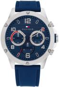 Tommy Hilfiger Herreur 1792027 Classic Blå/Gummi Ø46 mm
