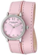 Stührling Original Dameur 646.01 Vogue Rosa/Læder Ø30 mm