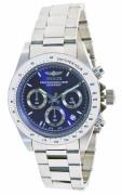 Invicta Herreur 14382 Speedway Blå/Stål Ø39.5 mm