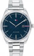 Tommy Hilfiger Herreur 1710426 Blå/Stål Ø42 mm