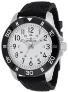 Invicta Herreur 43629 Pro Diver Sølvfarvet/Gummi Ø45 mm