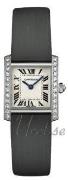 Cartier Dameur WE100231 Tank Francaise Sølvfarvet/Satin 25x20 mm