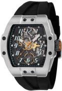 Invicta Herreur 43511 S1 Rally Jm Correa Sort/Gummi Ø44 mm