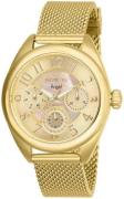 Invicta Dameur 27455 Angel Guld/Gul guldtonet stål Ø35 mm